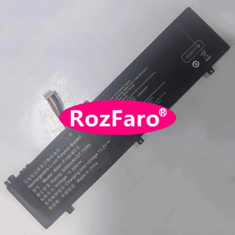 

W041-F156-BT-3 11.55V 57.75Wh 5000mAh Laptop Battery For HIPER EXPERTBOOK C53QHD0A C53QHH0A BQ3LVDDQ BQ3LVDHQ 9907LD39 Notebook