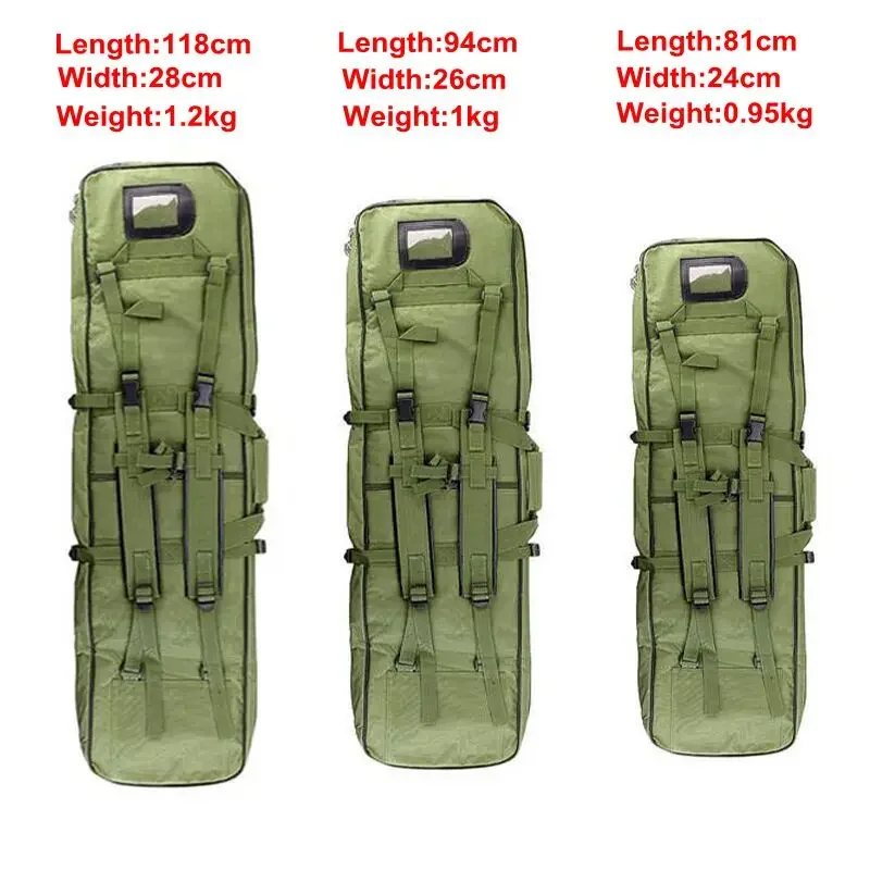 

85/95/115cm Gun Bag Case Rifle Bag Backpack Sniper Carbine Airsoft Shooting Carry Shoulder Bags for Hunting Accessories