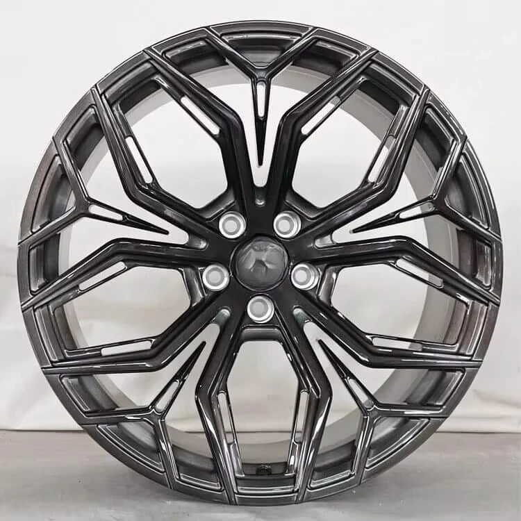 Custom Deep Concave Forged Aluminum Alloy Wheels 18-22inch Black Mesh Design 9-10J Alloy Passenger Car Wheels