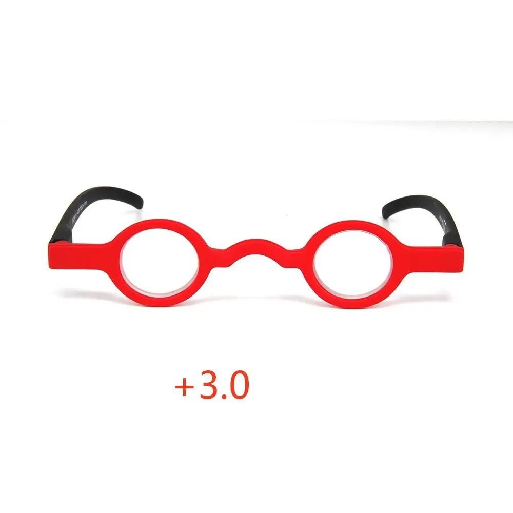 

New Portable Reading Glasses Retro Resin Presbyopic Glasses 1.0/1.5/2.0/2.5/3.0 Round Frame Presbyopia Eyeglasses Unisex