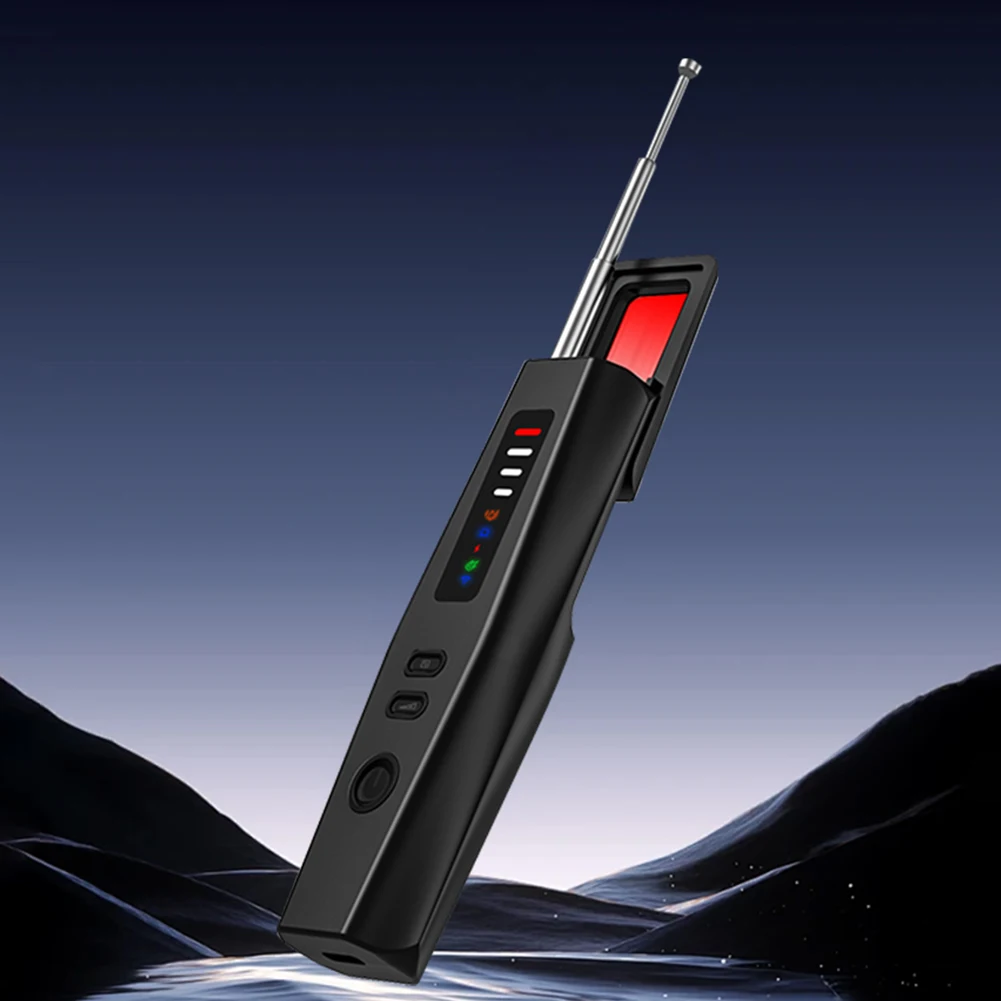 Hidden Bug and Camera Detector 5 Levels Sensitivity Bug GSM GPS WiFi Tracker Wireless Camera Detector  Protection Gadget
