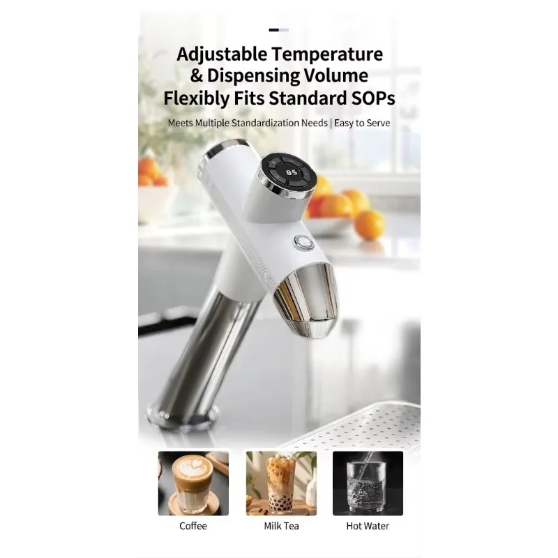 Countertop Instant‑heating Hot Water Dispenser, Multifunction Stainless‑steel Industrial Water Tap Machine For Commercial Cafe