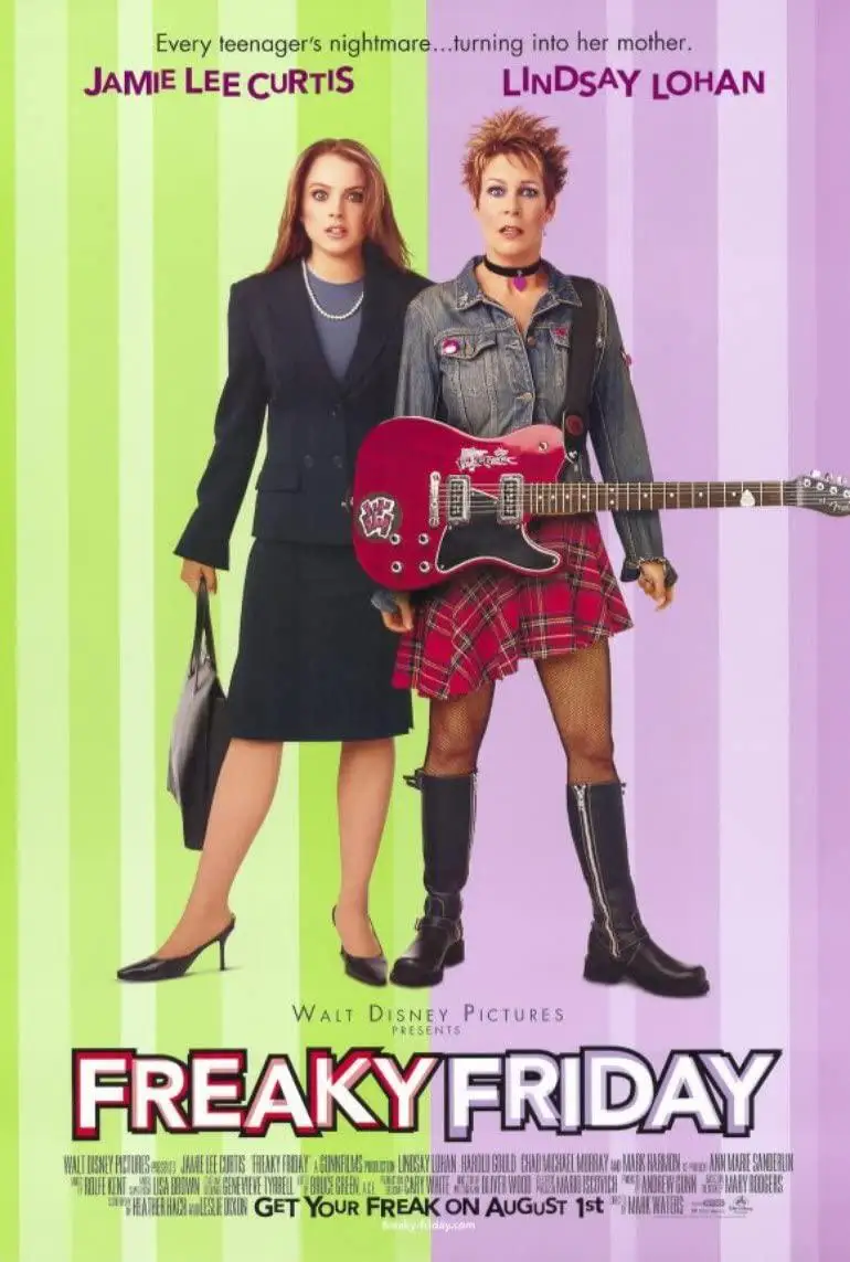 Movie Freaky Friday (2003) Wall Poster Wall Art Rome Decoration