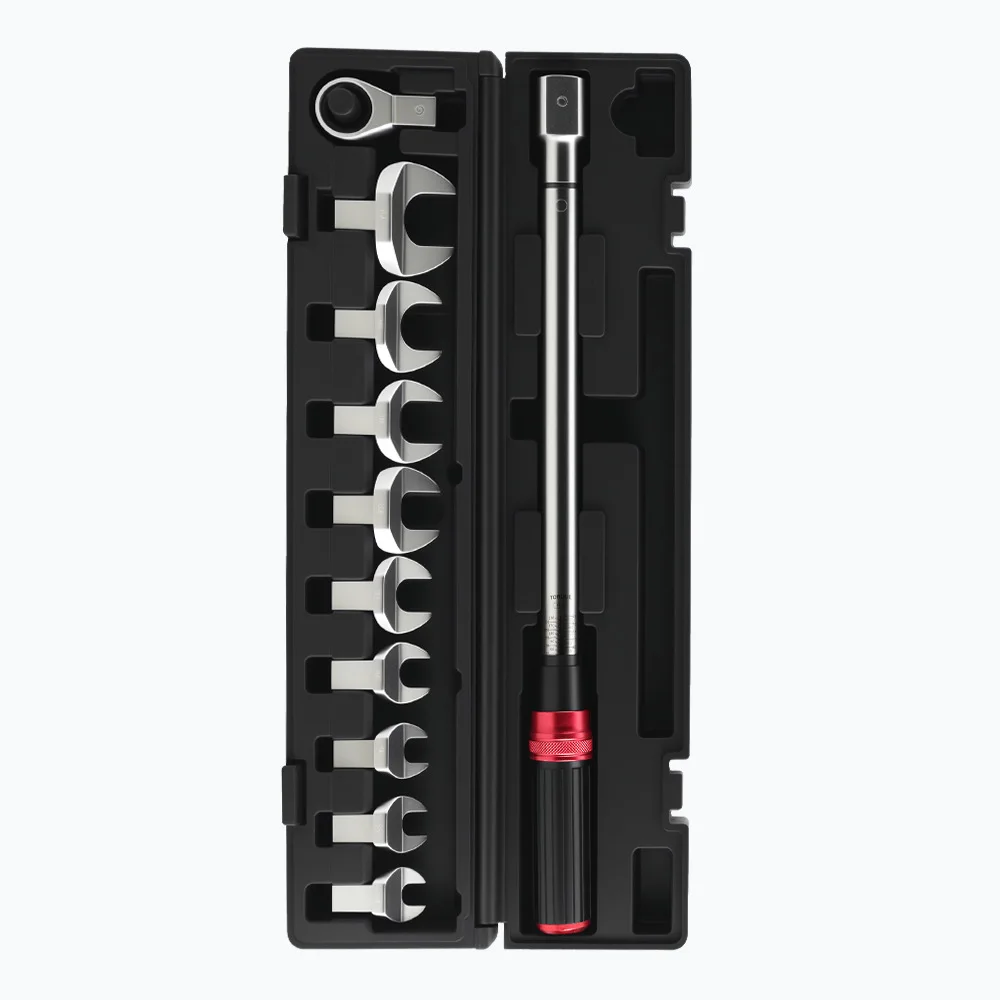 

20-220Nm replaceable torque wrench, kg torque adjustment, auto repair self-tool set, wear-resistant and durable