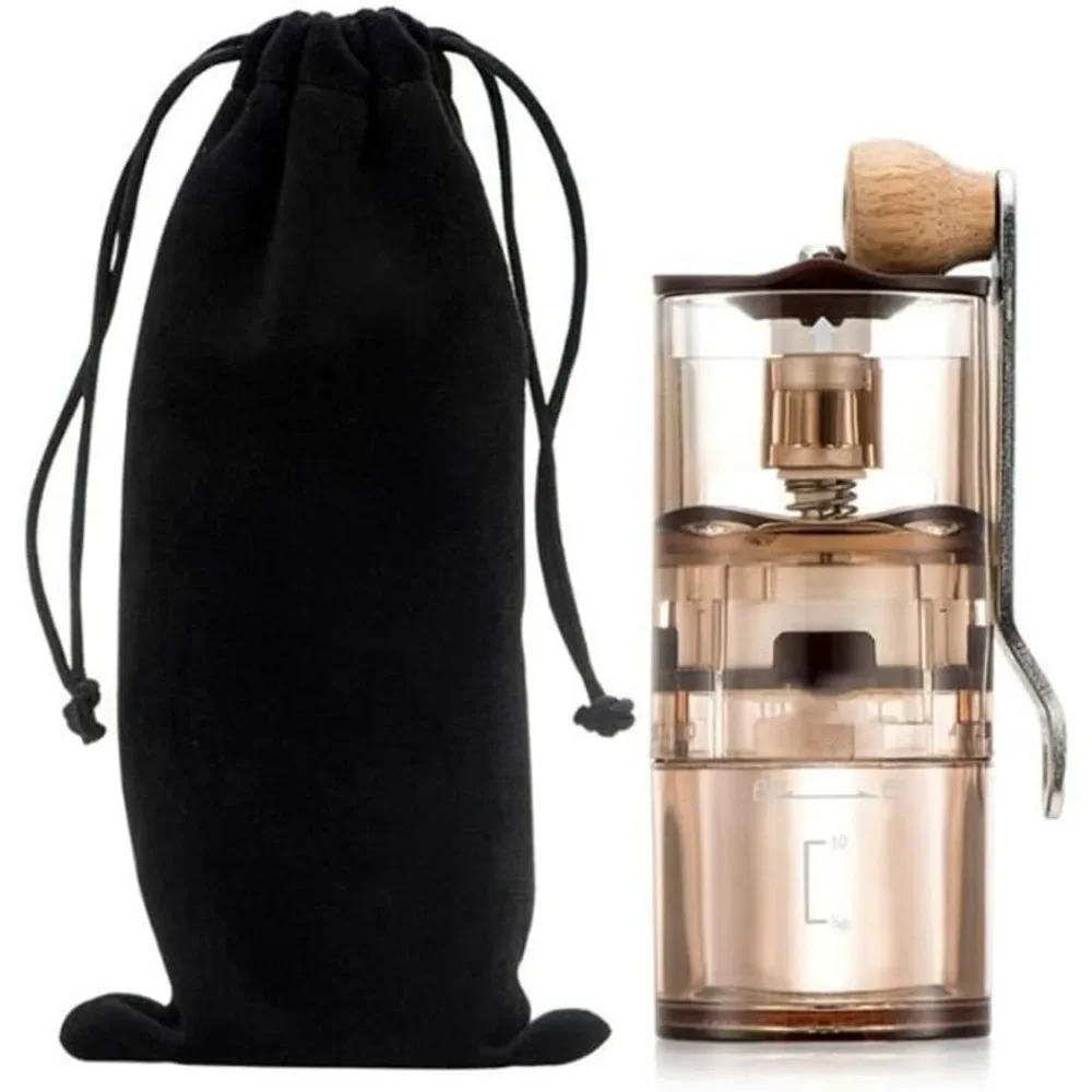 

Coffee Grinders,Manual Coffee Grinders Manual Coffee Grinders Washable Manual Grinder with Storage Bag Portable Acrylic