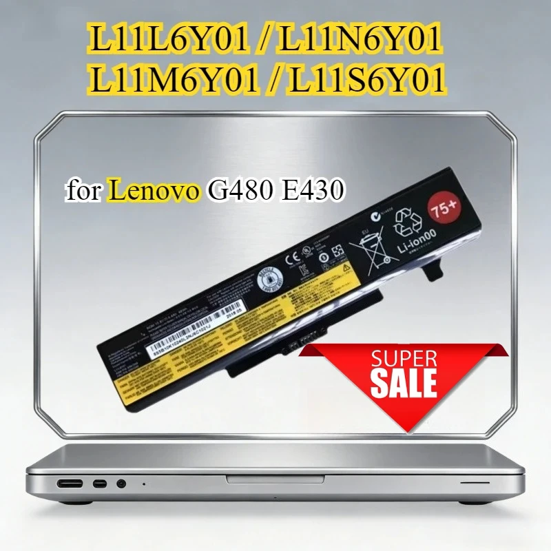 

L11L6Y01 L11N6Y01 L11M6Y01 L11S6Y01 Laptop Battery for Lenovo G480 E430