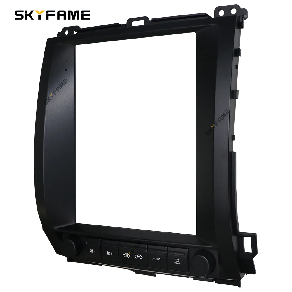 SKYFAME автомобильная рамка, адаптер для фасции Canbus Box Android, комплект панели для приборной панели для Toyota Prado 120 Land Cruiser LC120 Lexus GX470