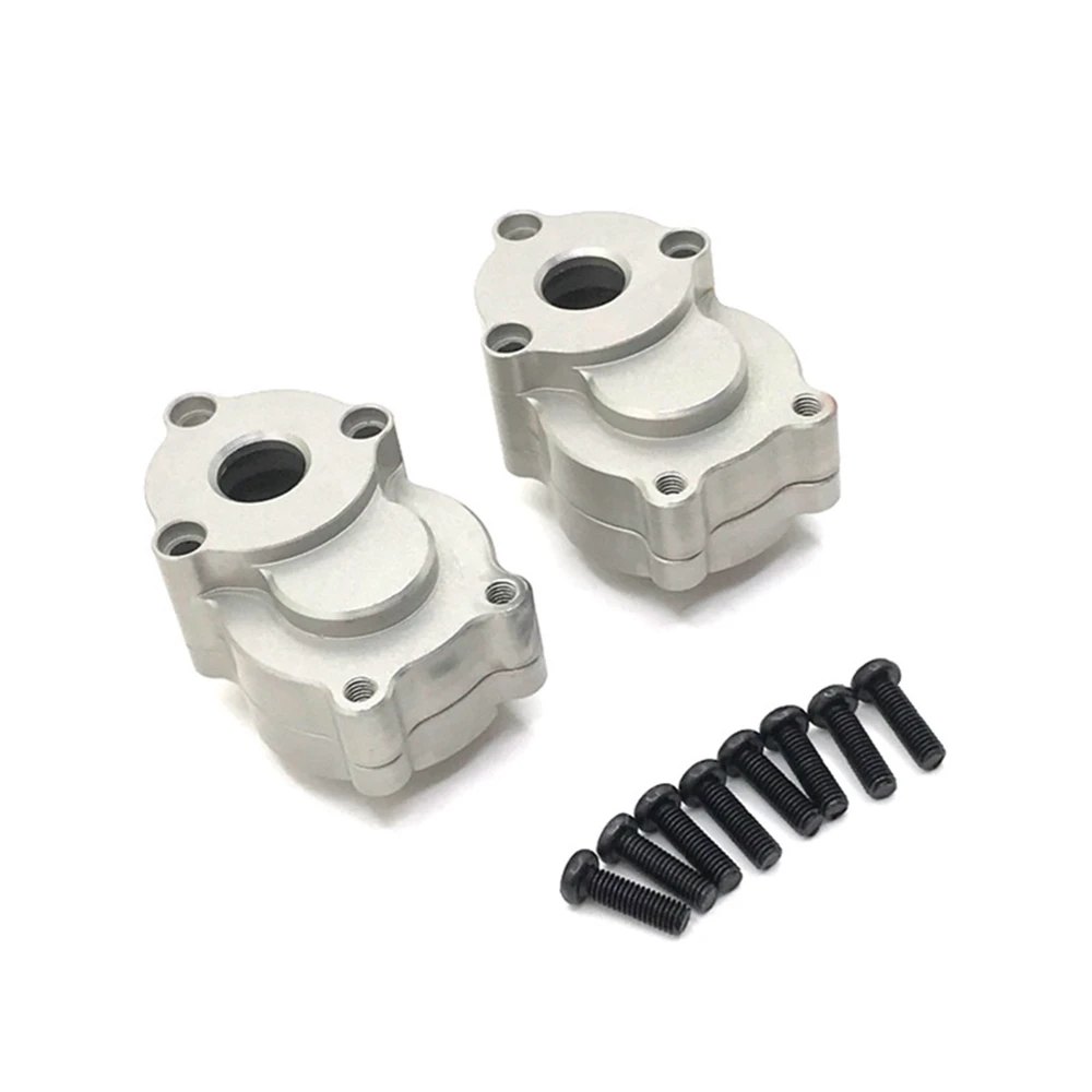 2 Set Metal Rear Axle Portal Drive Housing for Yikong YK4102 YK4103 YK6101 YK4082 RC Crawler Car Upgrade Parts,5