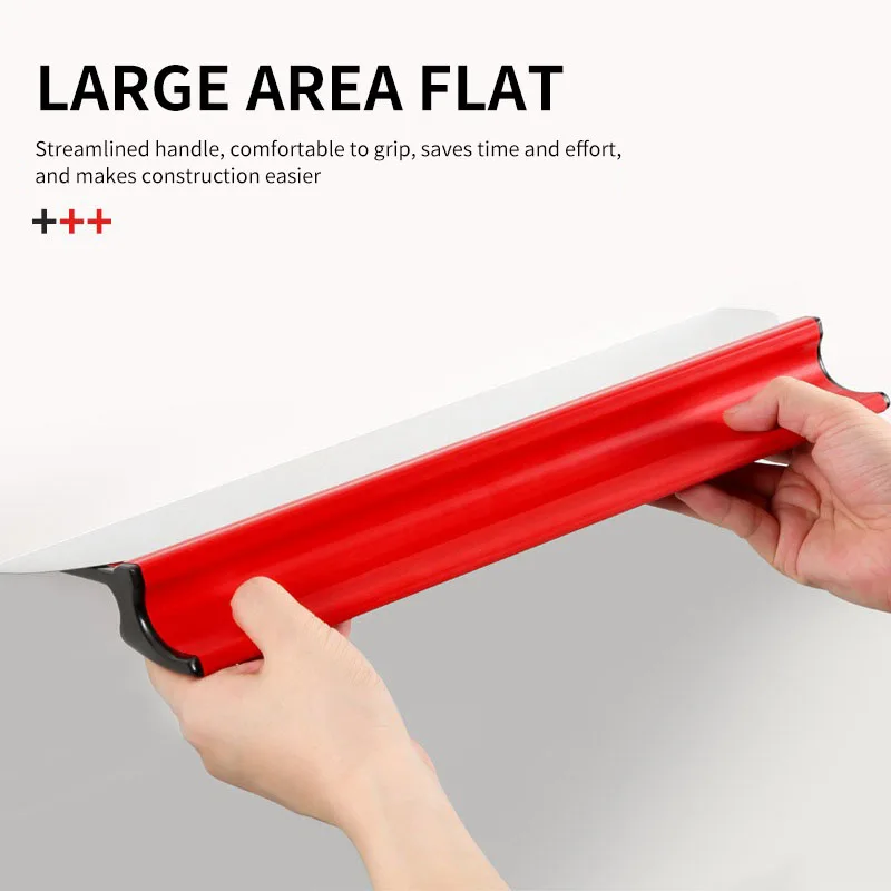 Drywall Smoothing Spatula Flexible Blade 25cm 40cm 60cm 80cm Stainless Steel Painting Skimming Flexible Blade Wall Tools