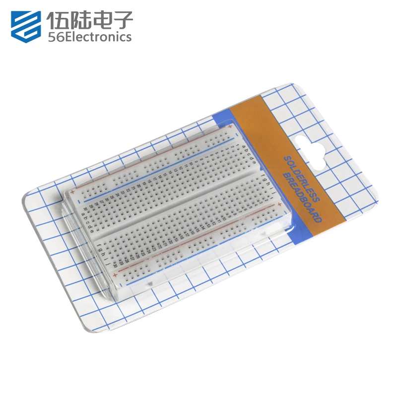 400 Holes Mini Bread Board Spliceable Breadboard Experimental Board Electronic Components