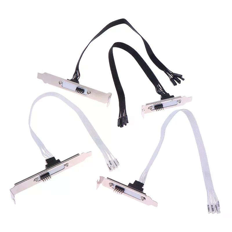 Full/half-height Chassis Art Diy Daily Use Baffle Position External Power Switch Button Rest Button Extension Power Cable