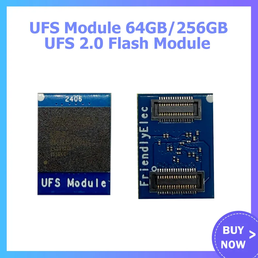 UFS Module 64GB / 256GB UFS 2.0 Flash Module for NanoPi M5 And Other Friendlyelec Development Boards