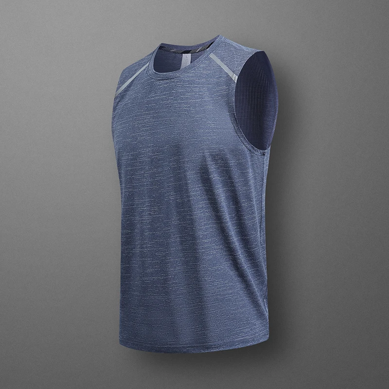Fashion O-Neck All-match Sleeveless Tank Tops Men's Clothing 2024 Summer New Oversized Casual Pullovers Loose Korean Tee Shirt