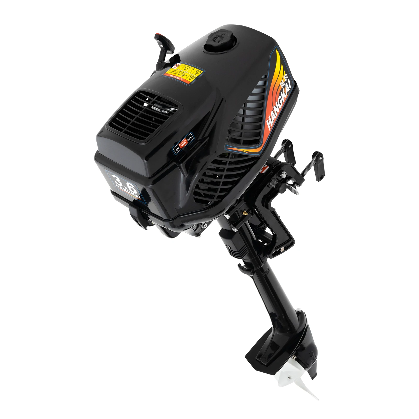 3.6 HP 2-السكتة الدماغية 55CC محرك قارب الصيد الثقيلة تبريد المياه ومحرك القارب اليدوي CDI لقارب المغامرة في الهواء الطلق