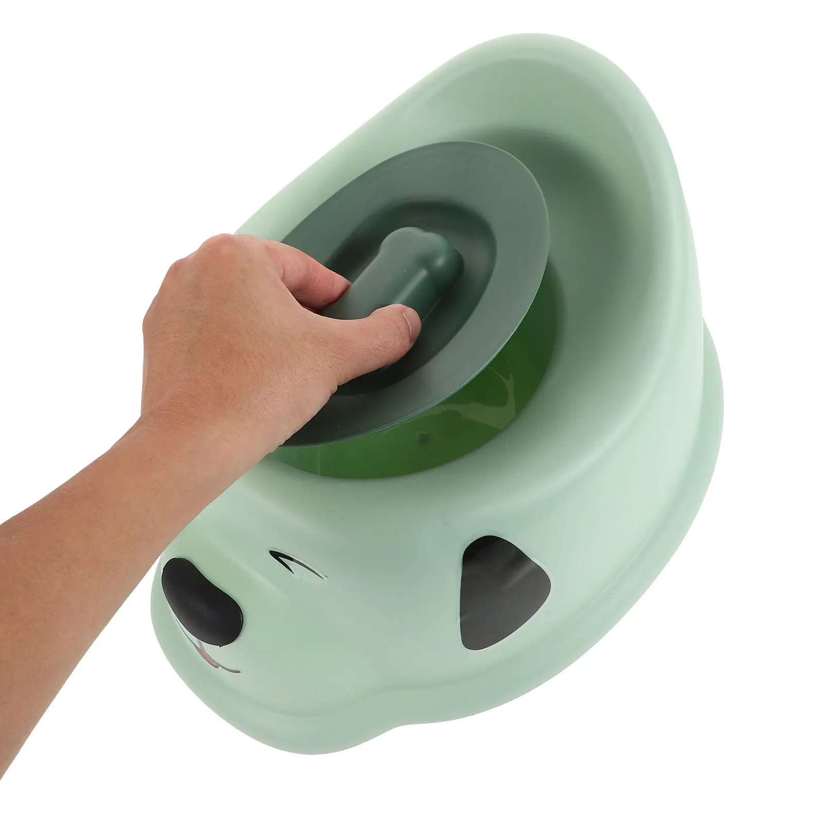 Girl-Specific Potty Training Toilet Seat Comfortable Safe Anti-Slip Design with Lid for Toddlers Portable Kids Potty Training