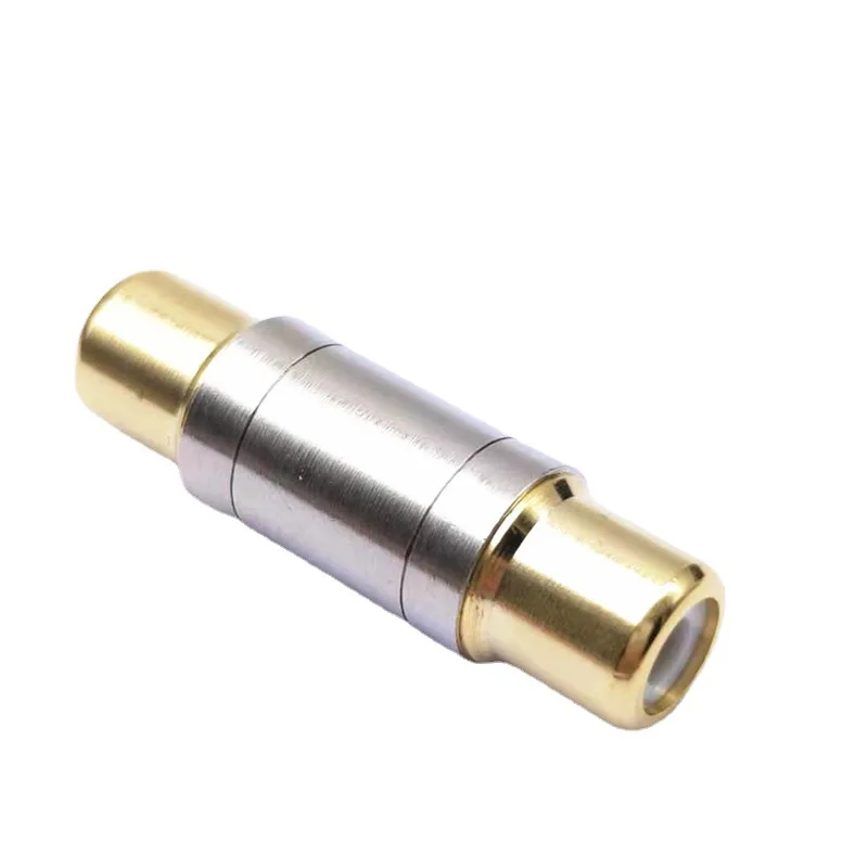 RCA Barrel Adapter Gold Plated Female To Female Coupler High Quality