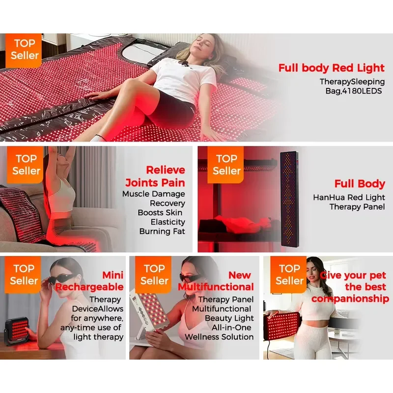 660nm 850nm Pulsed Red Infrared Light Therapy Device Flexible Wearable Foot Boots for Pain Relief Home Use Nano Technology