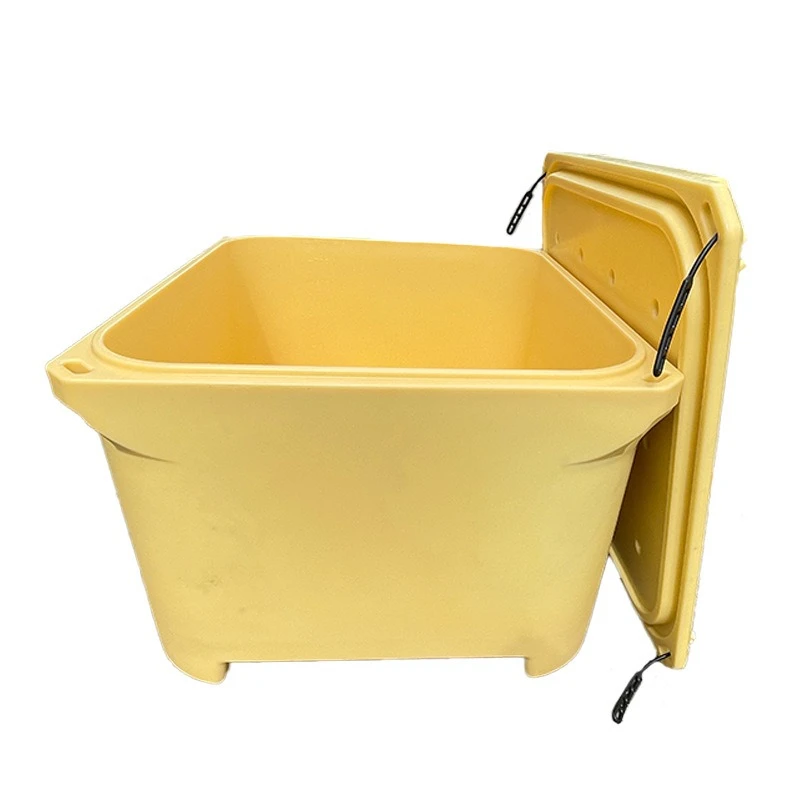 

Seafood fishing transportation pu double layer thickened large capacity incubator square