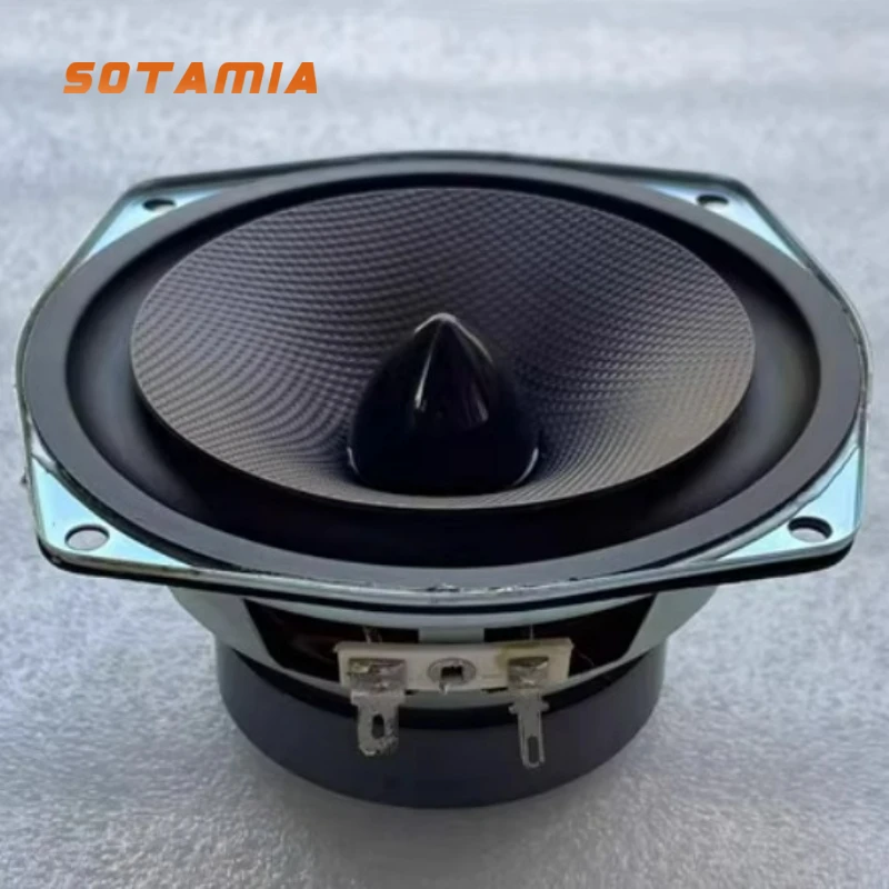 

SOTAMIA 1Pcs 4.5 Inch Mid Bass Car Speaker 8 Ohm 30W DIY Car Audio Bluetooth Speaker Sound Music Home Theater Loudspeaker
