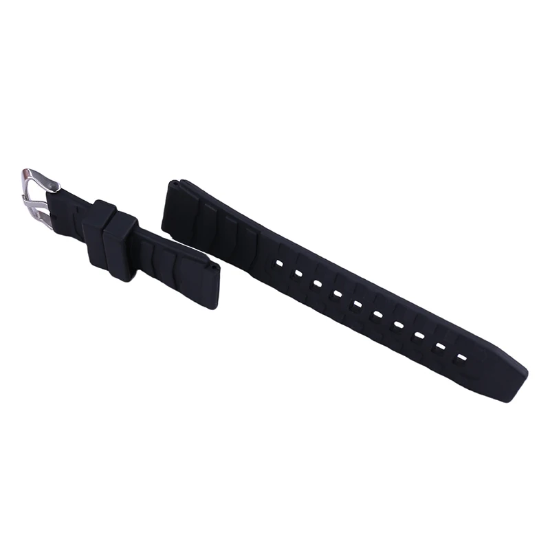Men's silicone watch strap accessories compatible for Casio PRG-80 PAG-80 PRW-1000 PRW-1100 women rubber sports wristband buckle
