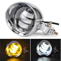 Motorcycle 12V LED front Fog Light For Cruisers Choppers Cafe racers custom application