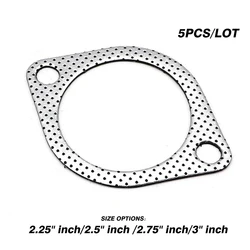 aluminium alloy Exhaust Gasket 5pcs/lot 3'' Inch 79mm Exhaust Pipe Gasket To Muffler Gasket