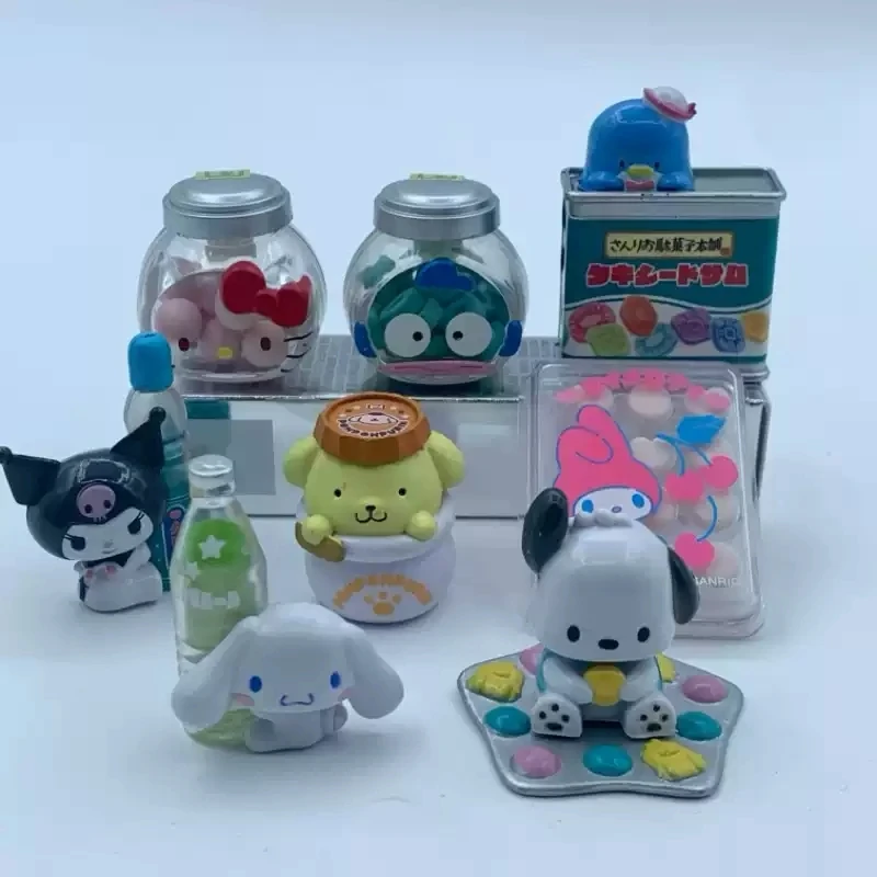 

New Products In Stock 8 Candy Shops Meiletipa Cha Dog Figurines Blind Boxes Scene Kawaii Decorations Ornaments Surprise Gifts