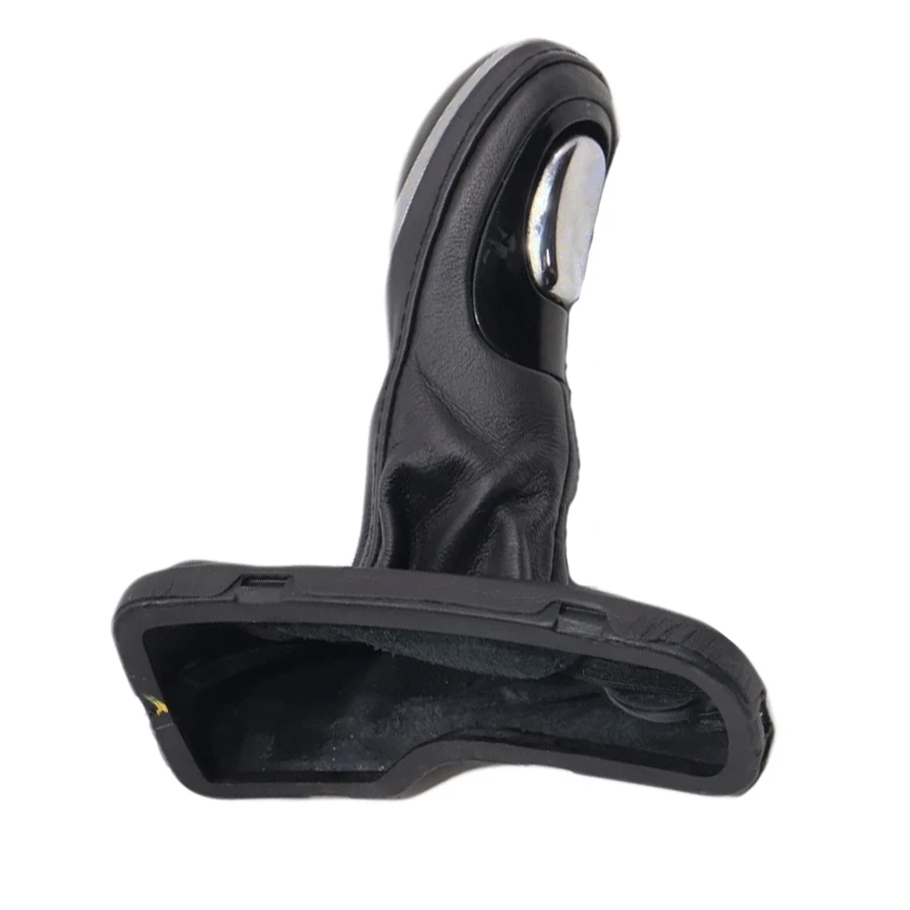 Leather Gear Knob Automatic Shift Knob Leather And Plastic Direct Replacement Automatic Transmission Car Interior Upgrade