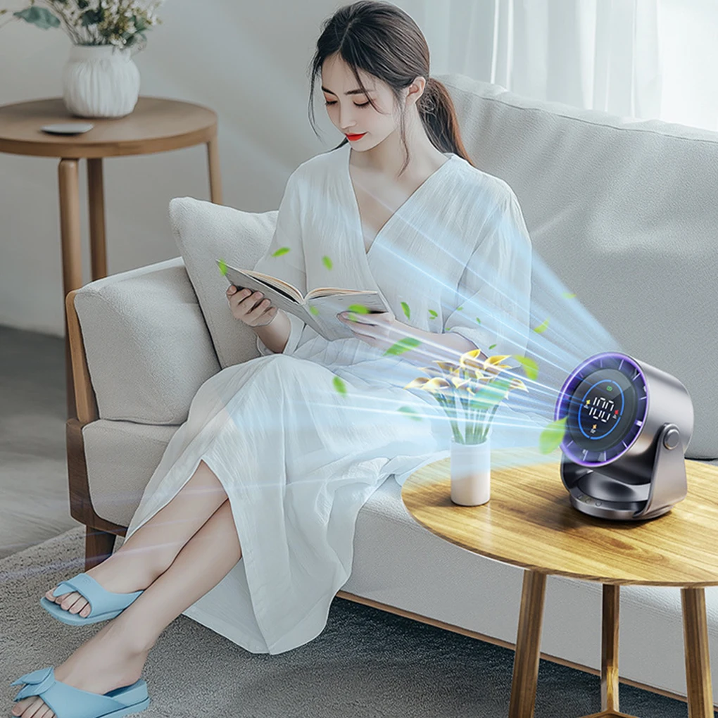 

USB Silent Fan Experience Peace And Quiet With Efficient Cooling Built-in 4000 Mah Polymer Battery