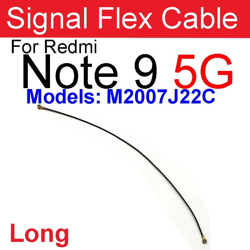 Signal Antenna Flex Cable For Xiaomi Redmi Note 9T Note 9S Note 9 Pro Note 9 4G 5G Wifi Wire Connector Flex Ribbon Repair Parts