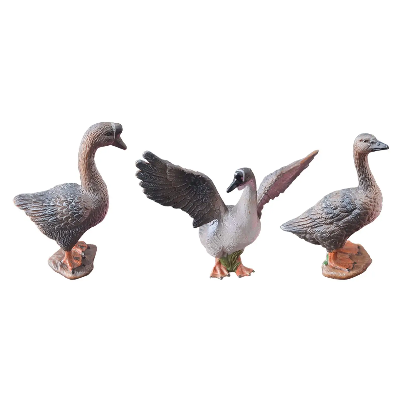 Goose Statue Creative Garden Art Garden Statue for Backyard Table Outdoor