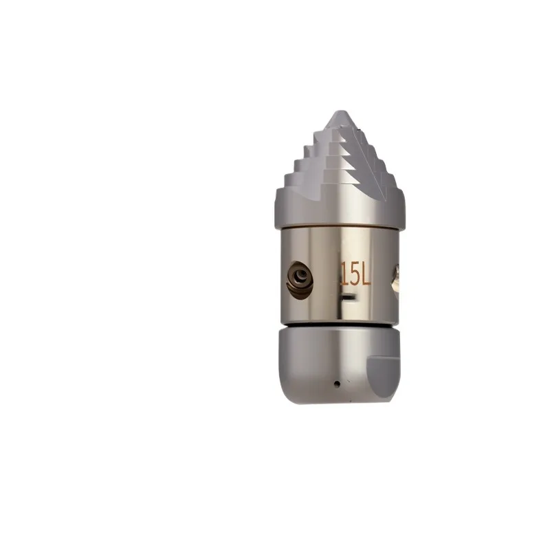 For Pipeline Cleaning and Dredging Machine, High Pressure Ground Drilling Water Mouse Nozzle, Sewer Pipe Dredging
