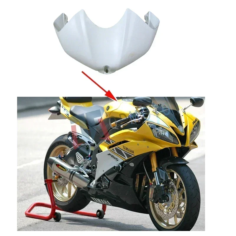 

For Yamaha YZF-R6 2006 2007 Unpainted Fuel Tank Cover ABS Injection Fairing R 6 06 07 Motorcycle Modified Accessories