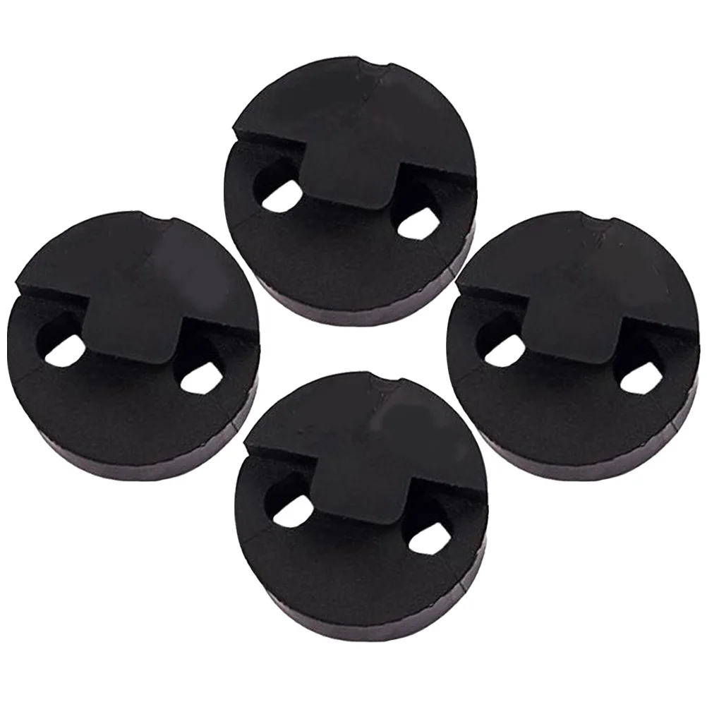 

4Pcs Rubber Violin Practice Mutes Round Violin Sordine Sound Reducers Lightweight Quiet Practice Accessories Fiddle