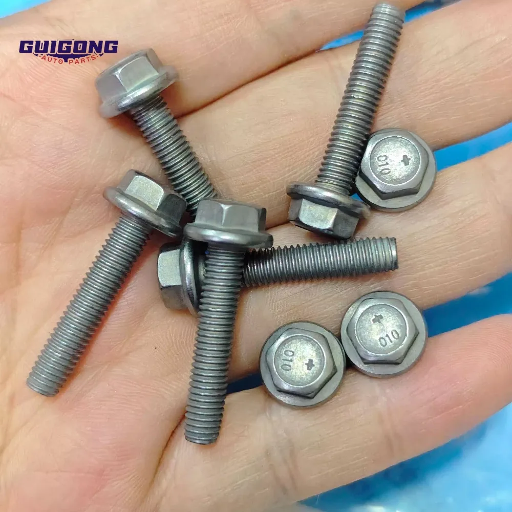 GUIGONG M5x25mm عرافة شفة الترباس 8.8/10.9 الصف لشركة فولكس فاجن جولف/جيتا/باسات/تيجوان 2010-2024 جزء #   ن 015 473 9