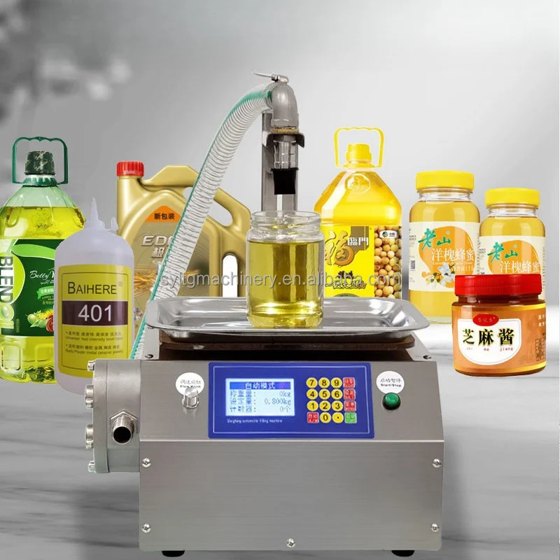 

Weighing Filling Machine Sub-Filling Machine Honey Sesame Paste Edible Oil Glue And Liquid Liquid Filling Machine