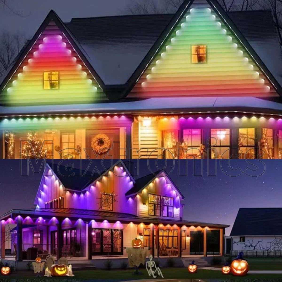 WS2811 Guscio trasparente D30mm Moduli pixel LED diffusi DC12V 3 LED 5050 RGB LED String Light IP68 0,72 W/PCS Colore pieno 200 pezzi