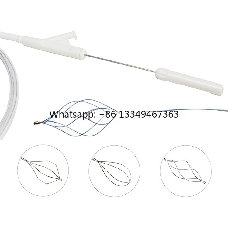 سلة استخلاص حجر المرارة ذات القناة الصفئية، سلة استخلاص الحجر العلوية والسفلية للمسار الهضمي للاستعمال مرة واحدة #1