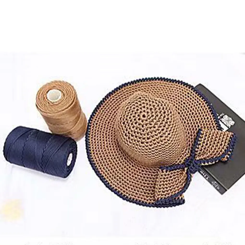 Polyester Chunky Cord For Knitting And Crochet Wide Application In Home Decor Projects Lightweight milk coffee