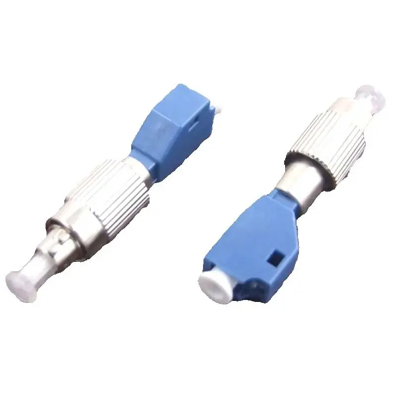 GONGFENG 10pcs New FC Male- LC Female Fiber Optic Connector Coupler Flange Sing-Mode SM9/125 Power Adapter Special Wholesale