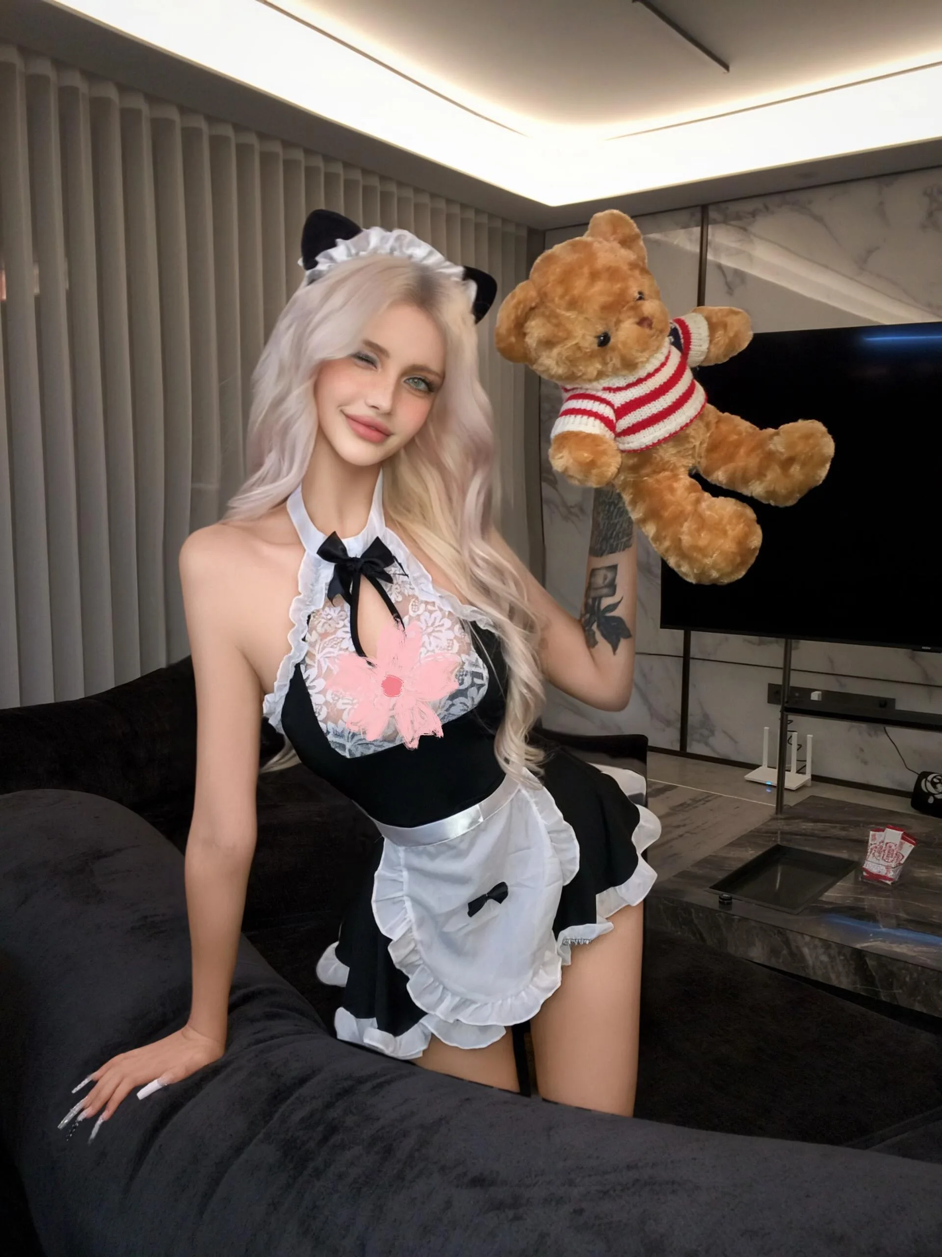 Pure Desire – tenue de demoiselle d'honneur Sexy en dentelle, Costume d'halloween pour jeunes femmes de 8 à 25 ans, fabricant chinois