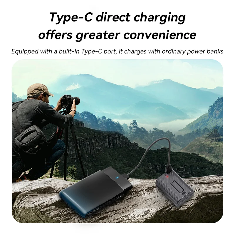 FB LP-E6NH Type-C Аккумулятор со стандартным портом для быстрой зарядки для Canon EOS R5C R6II R7 90D 80D 70D 60D 5D IV 5D III 5D II 7D II 6D II