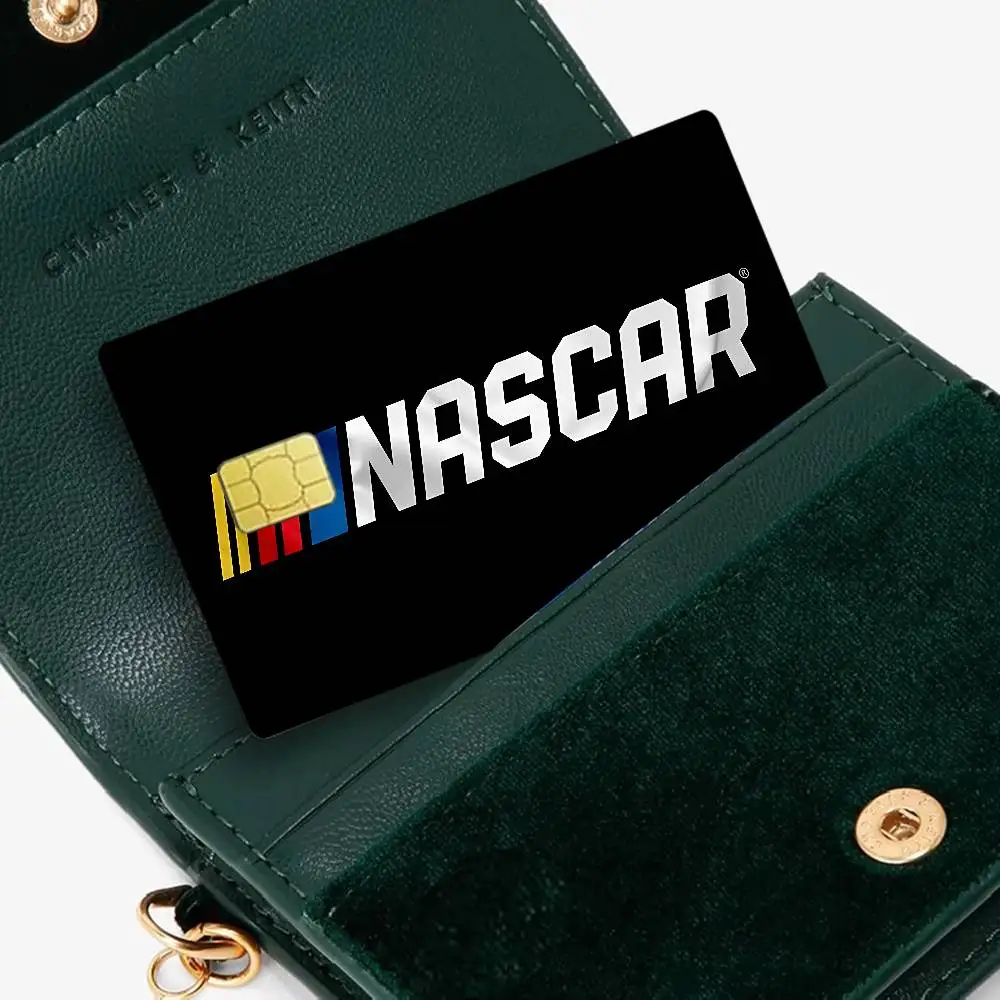 N-NASCARS Racing Car 100% Hot Sale Amine Credit Debit Bank Card Bus Card Film Skin Sticker