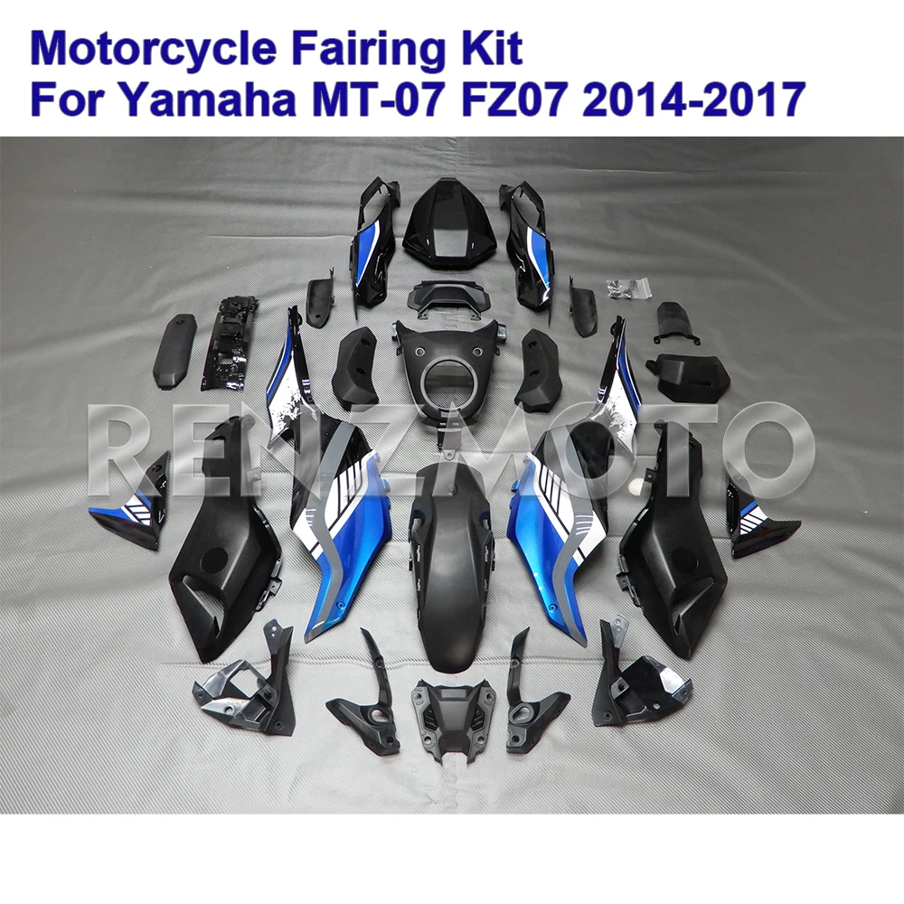 

For YAMAHA MT-07 FZ07 2014-2017 Fairing Motorcycle Set Body Kit Decoration ABS Plastic Guard Plate Accessories Shell Injection