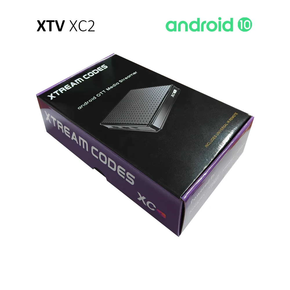 XTV XC2 Android 10 Xtreamcodes Stalker IPTV Box Features Allwinner
