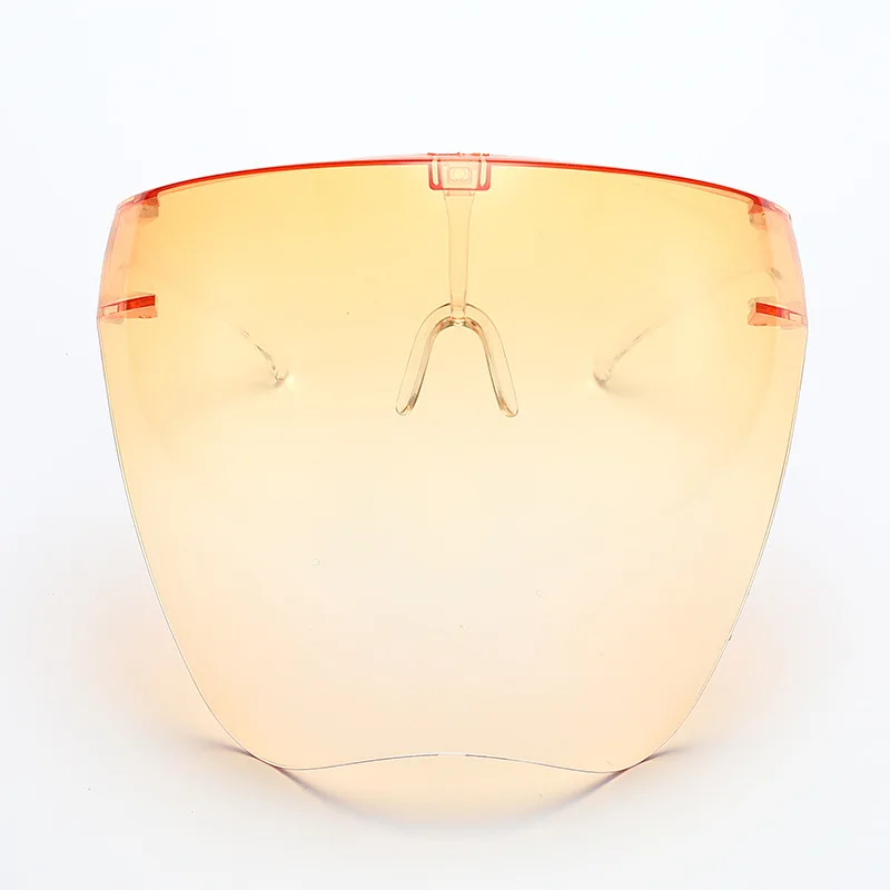 Vollgesichts-Sonnenbrille, Maske für Damen und Herren, schützende Gesichtsschutzbrille, bedeckte kugelförmige Linse, Anti-Spray-Fahrrad-Sonnenbrille