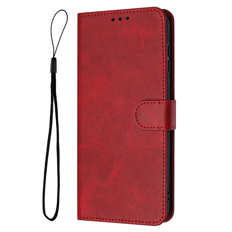 Magnetic Flip Cover Leather Case For itel P55 S25 Ultra S23 Plus P65 A80 A50 A70 A60 RS4 Cases Solid color Skin Feel Wallet Bags