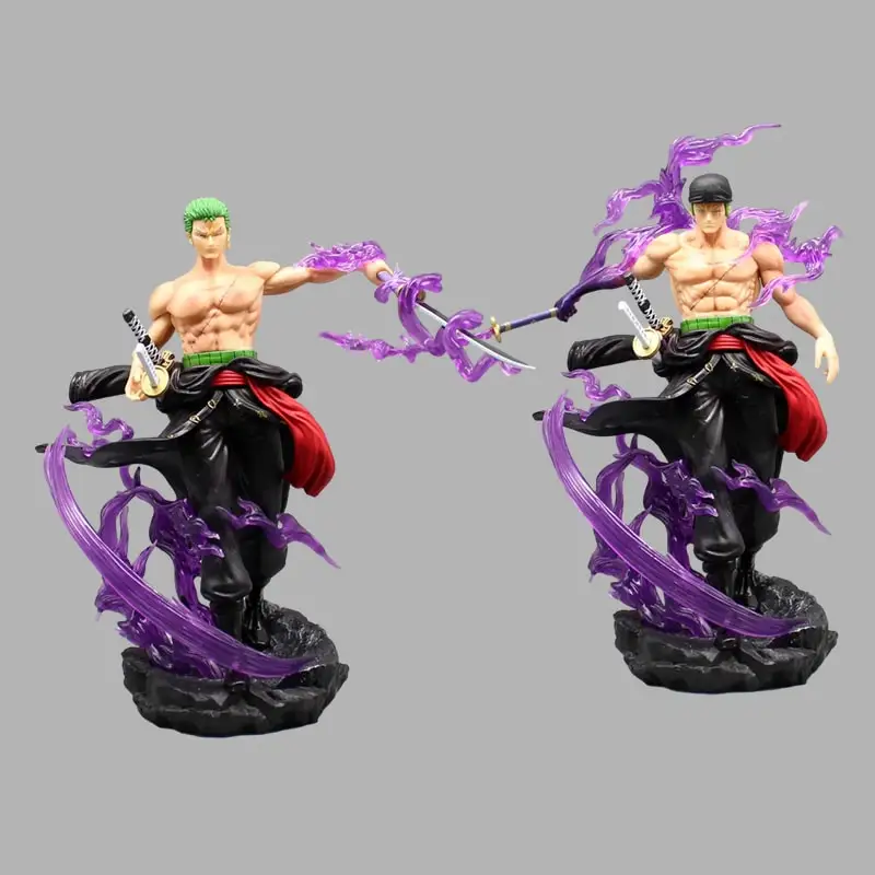 

30cm One Piece Anime Roronoa Zoro Action Figure Pvc Cartoon Gk Statue Figurine Model Doll Collection Room Decora Toy Gift