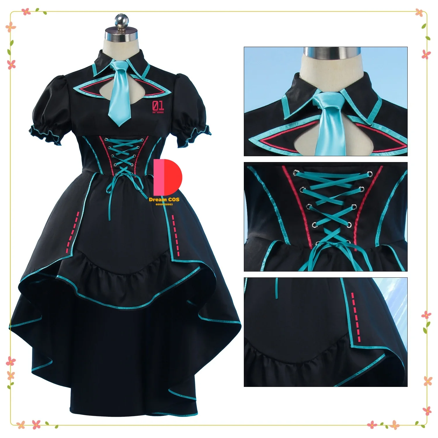 

Halloween Cosplay Costume Two-dimensional Knight Order of The Moonlight Cross-border Trade Full Women's Clothing Set Edgy Dress