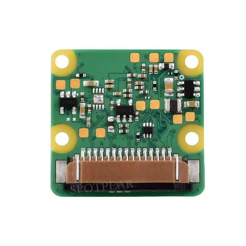 Câmera Raspberry Pi AI Oficial Original 12MP IMX500 Sensor visual inteligente on-board RP2040